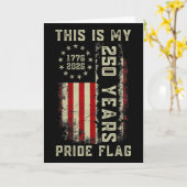 Dit Is Mijn Pride Vlag 250 Jaar 1776-2026 250e Vs Kaart (Gele Bloem)