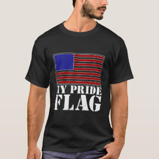 Dit is mijn Pride vlag Amerikaanse vlag is mijn Pr T-shirt