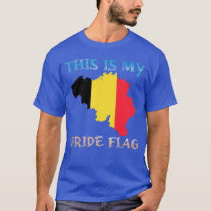 Dit is mijn Pride vlag Duitsland, Duitse geschiede T-shirt
