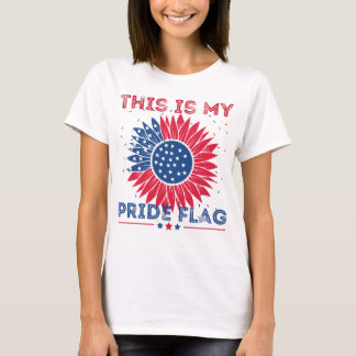 Dit is mijn Pride vlag Freedom American 4th of Jul T-shirt