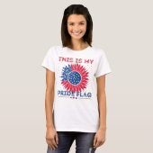 Dit is mijn Pride vlag Freedom American 4th of Jul T-shirt (Voorkant volledig)