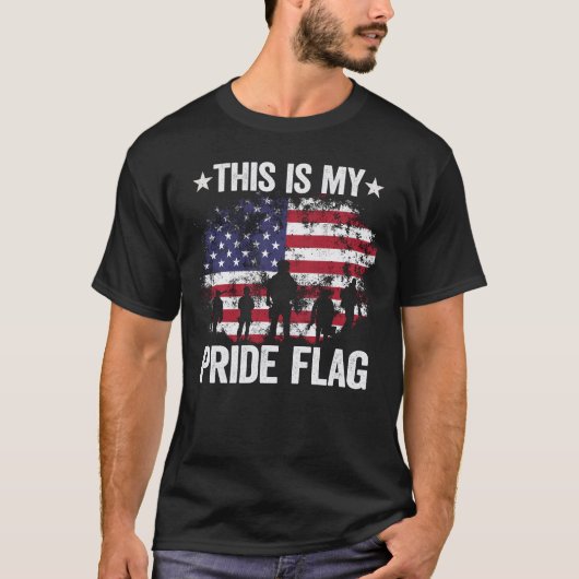 Dit is mijn Pride vlag T-shirt (Voorkant)