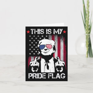 Dit is mijn Pride-vlag Usa Amerikaanse 4 juli op  Kaart