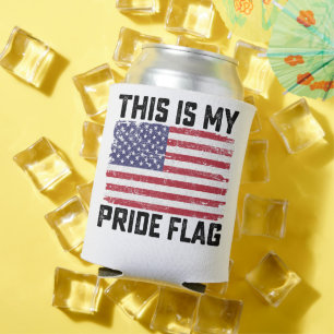 Dit is mijn Pride-vlag USA Blikjeskoeler