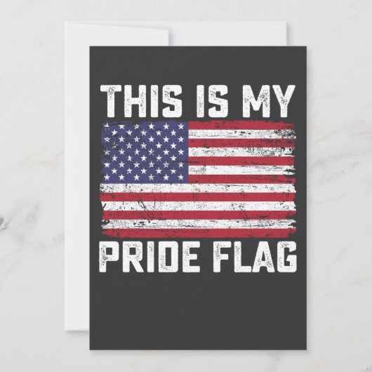 Dit is mijn Pride vlag USA Kaart (Voorkant)