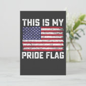 Dit is mijn Pride vlag USA Kaart (Staand voorkant)