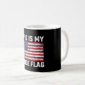 Dit is mijn Pride-vlag USA Koffiemok (Voorkant rechts)