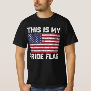 Dit is mijn Pride vlag USA T-shirt