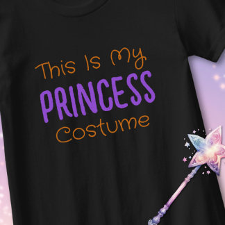 Dit is mijn prinsessenkostuum Halloween T-shirt