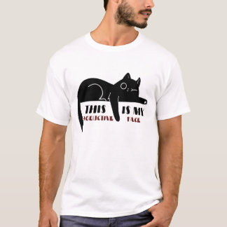 Dit Is Mijn Productieve Gezicht – Grappige Luie Ka T-shirt