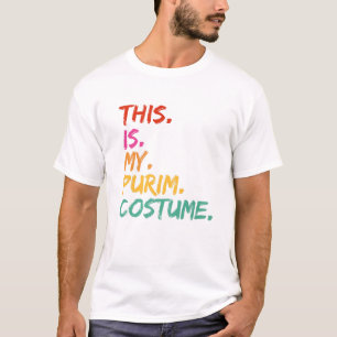 Dit is mijn Purim Costume Funny T-shirt