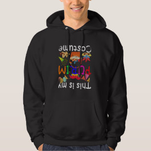 Dit is mijn Purim Costume grappig Hoodie