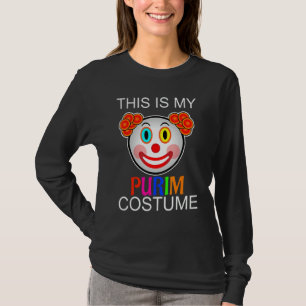 Dit is mijn Purim Costume grappig T-shirt