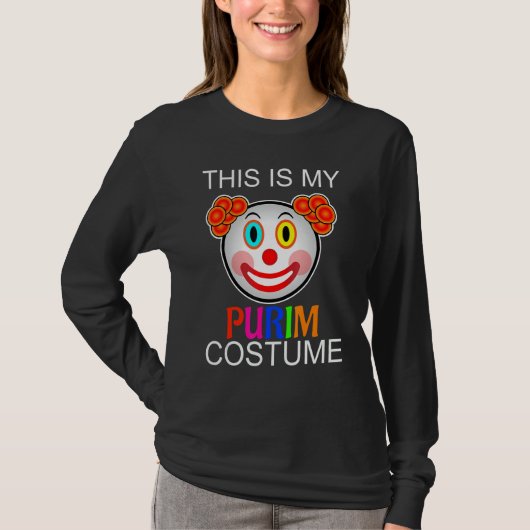 Dit is mijn Purim Costume grappig T-shirt (Voorkant)