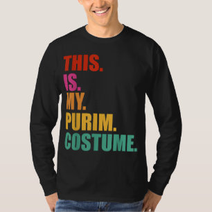 Dit is mijn Purim Costume grappige joods T-shirt