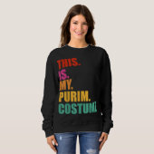 Dit is mijn Purim Costume grappige joods Trui (Voorkant volledig)