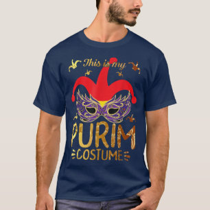 Dit is mijn Purim Costume Happy Purim Holiday Jewi T-shirt