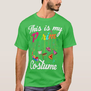 Dit is mijn Purim Costume Jewish Happy Purim Haman T-shirt