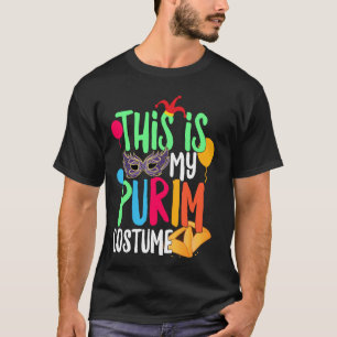 Dit is mijn Purim Costume Jewish Happy Purim Haman T-shirt