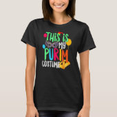 Dit is mijn Purim Costume Jewish Happy Purim Haman T-shirt (Voorkant)