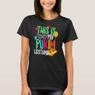 Dit is mijn Purim Costume Jewish Happy Purim Haman T-shirt