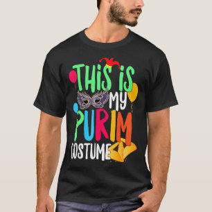 Dit is mijn Purim Costume Jewish Happy Purim Haman T-shirt