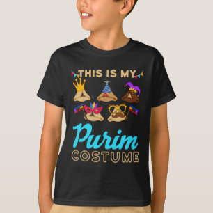 Dit is mijn Purim Costuum T-shirt