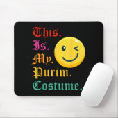Dit is mijn purim-kostuum grappig joods muismat (Met muis)