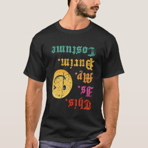 Dit is mijn Purim-kostuum grappig T-shirt