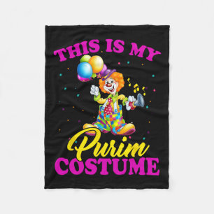 Dit is mijn Purim Kostuum Joodse Purim Gift 1 Fleece Deken