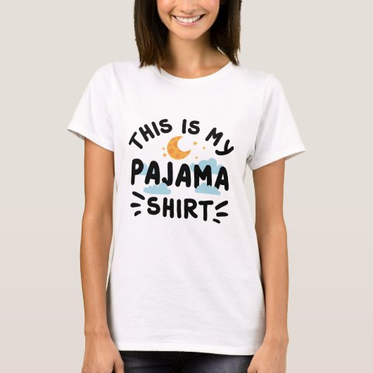 Dit is mijn pyjamashirt t-shirt (Voorkant)