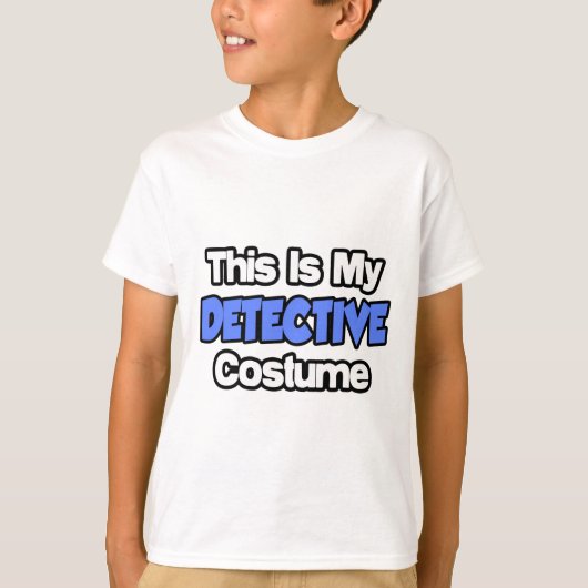 Dit is mijn rechercheur Costume. T-shirt (Voorkant)