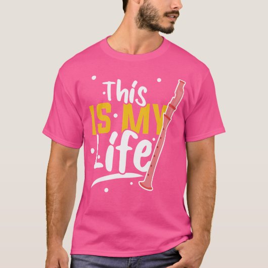 Dit is mijn reddingsvlot t-shirt (Voorkant)