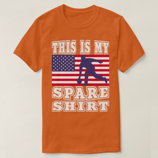 Dit is mijn reserve 10-pins Bowling-goot of strike T-shirt (Design voorkant)