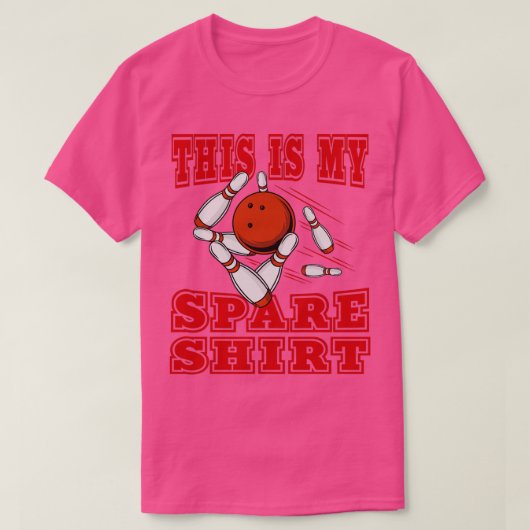 Dit is mijn reserve 10-pins Bowling-goot of strike T-shirt (Design voorkant)