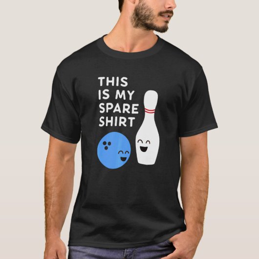 Dit Is Mijn Reserve Bowling T T-shirt (Voorkant)