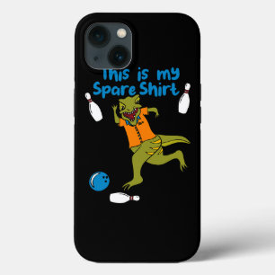 Dit is mijn reservee Shirt Funny Bowling Dinosaur  Case-Mate iPhone Case