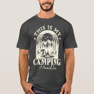 Dit is mijn retro camping hoodie t-shirt