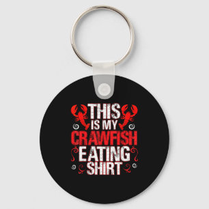 Dit Is Mijn Rivierkreeft Eet Shirt Grappige Rivier Sleutelhanger