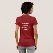 Dit is mijn rode Shirt. T-shirt (Achterkant volledig)