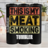 Dit is mijn rokende vleestrommel thermosbeker