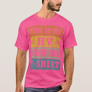 Dit is mijn RV Camping Retro Love Glampin T-shirt