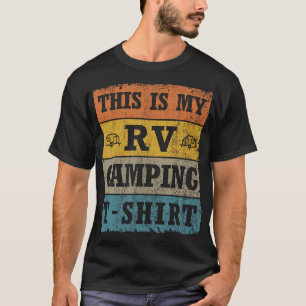 Dit is mijn RV Camping Retro Love Glampin T-shirt