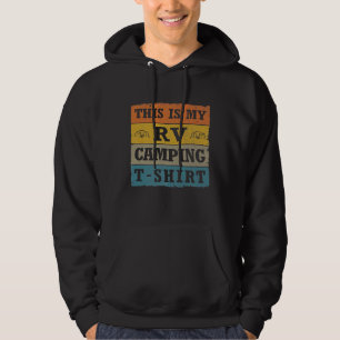 Dit Is Mijn Rv-Camping Vintage Retro Liefde Glampi Hoodie