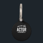 Dit is mijn Scary Actor Kostuum Halloween Pook Huisdierpenning<br><div class="desc">Dit is mijn Scary Actor Kostuum Halloween Pook</div>