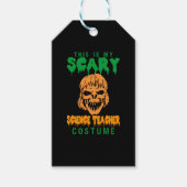 Dit is mijn Scenary Science Teacher Costume Hallow Cadeaulabel (Voorkant)
