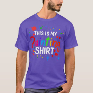 Dit is mijn schilderij t-shirt