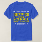 Dit is mijn schoolbus in ruste, uniform t-shirt (Design voorkant)