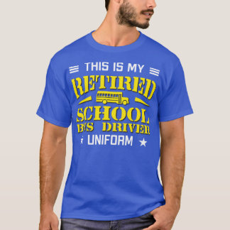 Dit is mijn schoolbus in ruste, uniform t-shirt