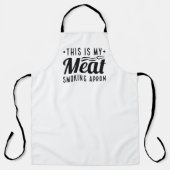 Dit is mijn Schort voor vleesroken (Voorkant)